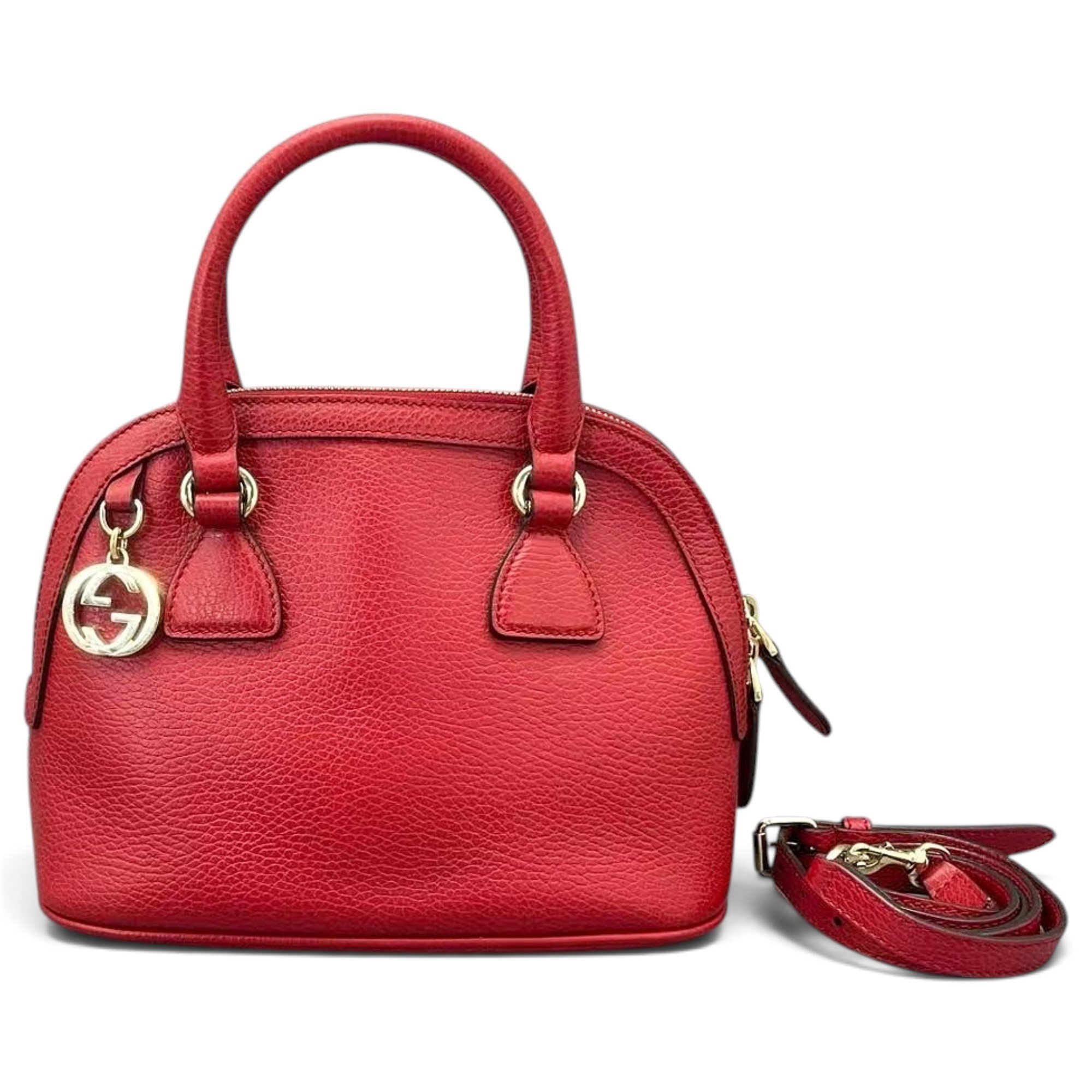 Leather handbag