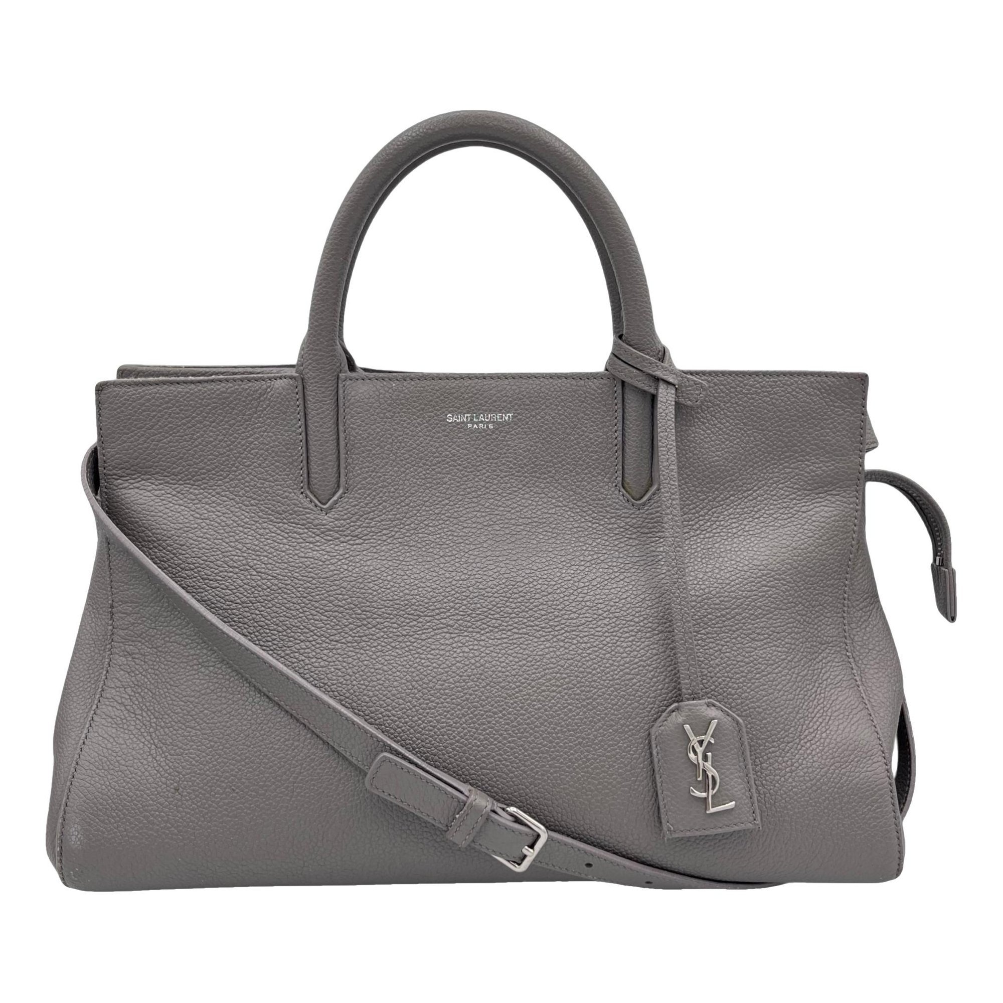 Cabas Rive Gauche leather handbag