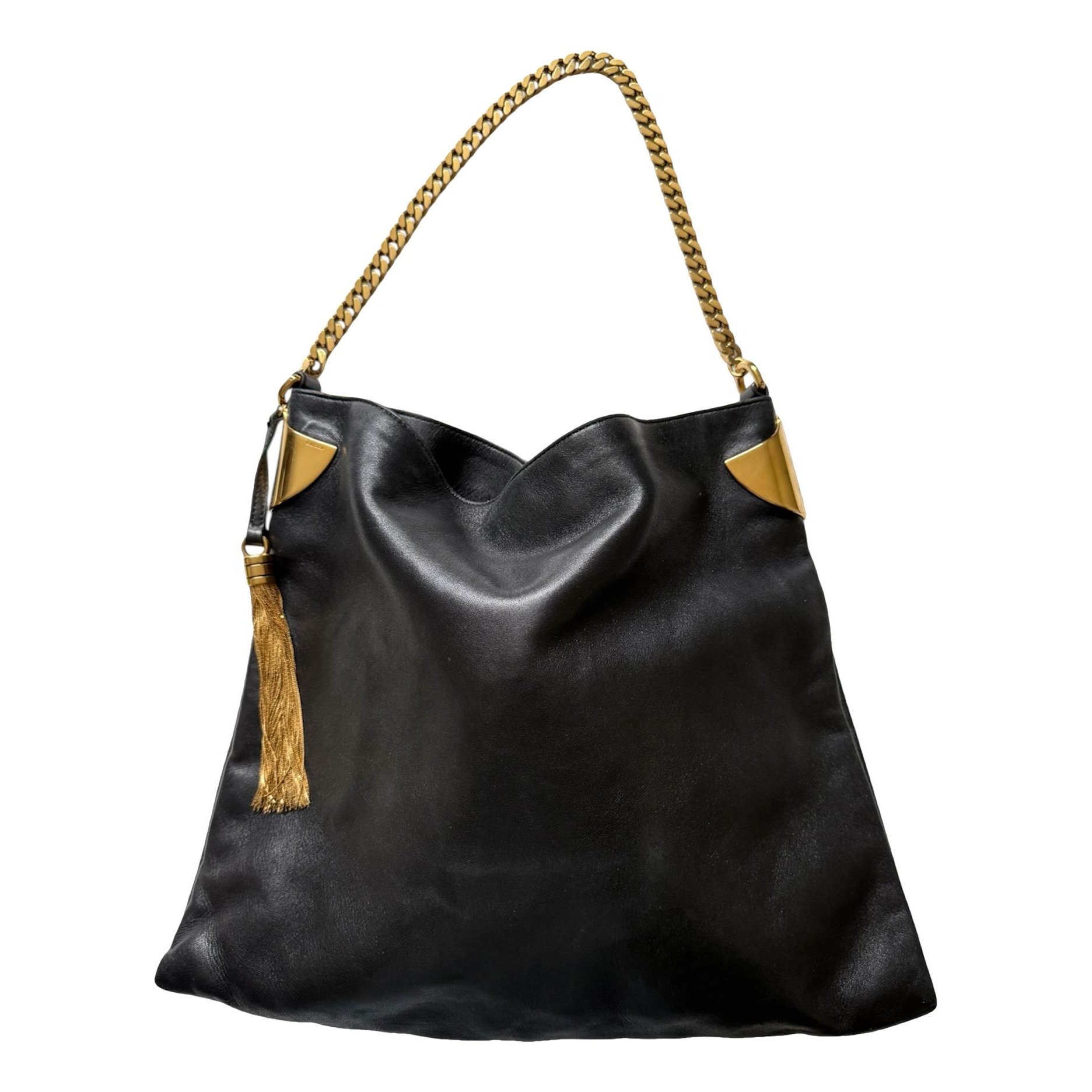 Leather handbag