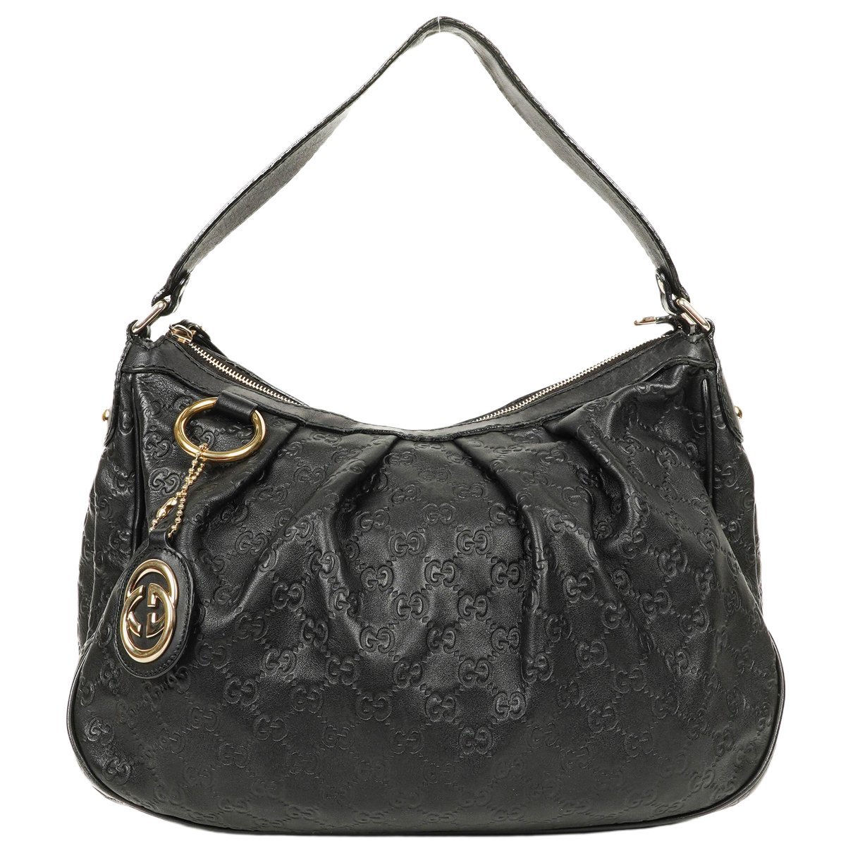 Hobo leather handbag