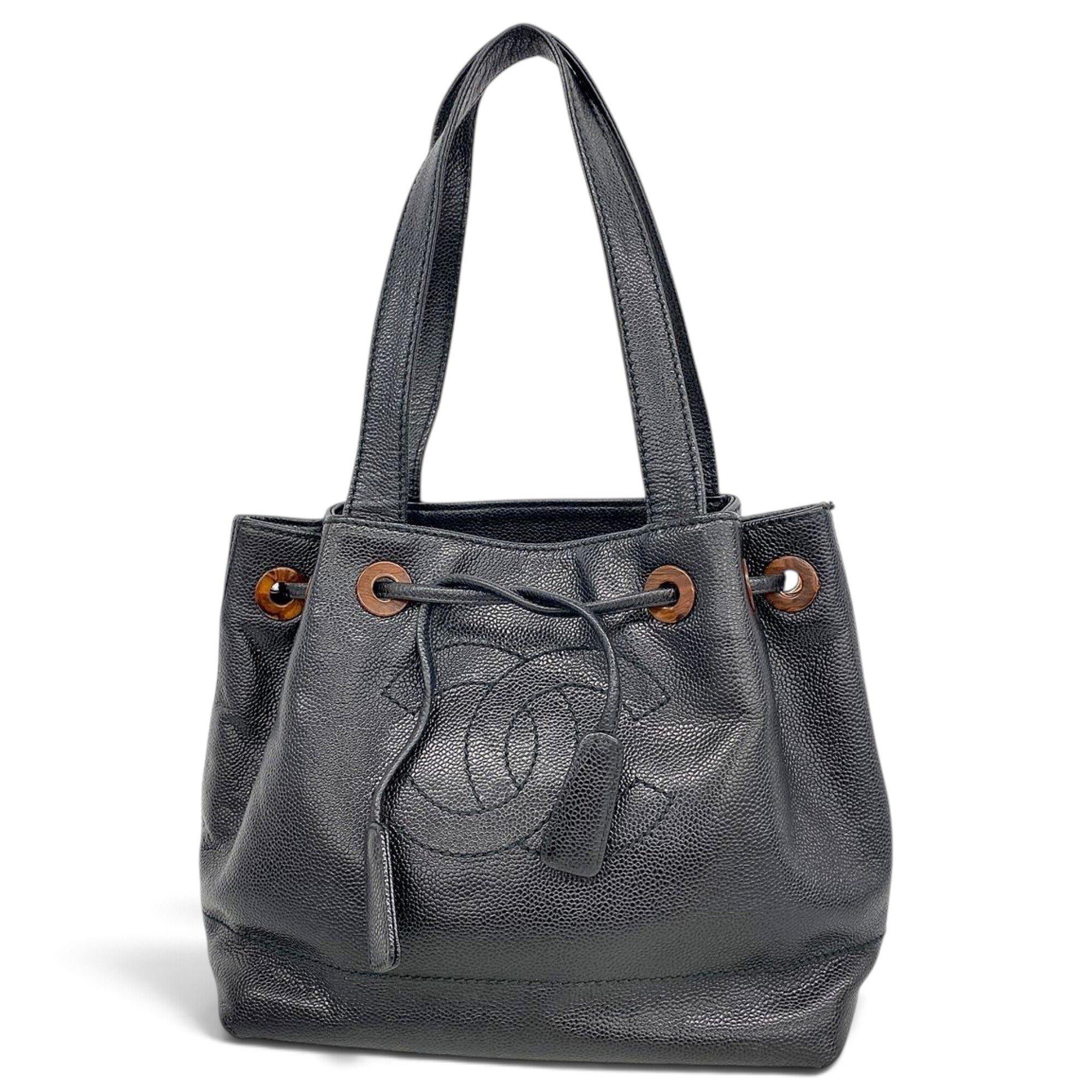 Leather tote