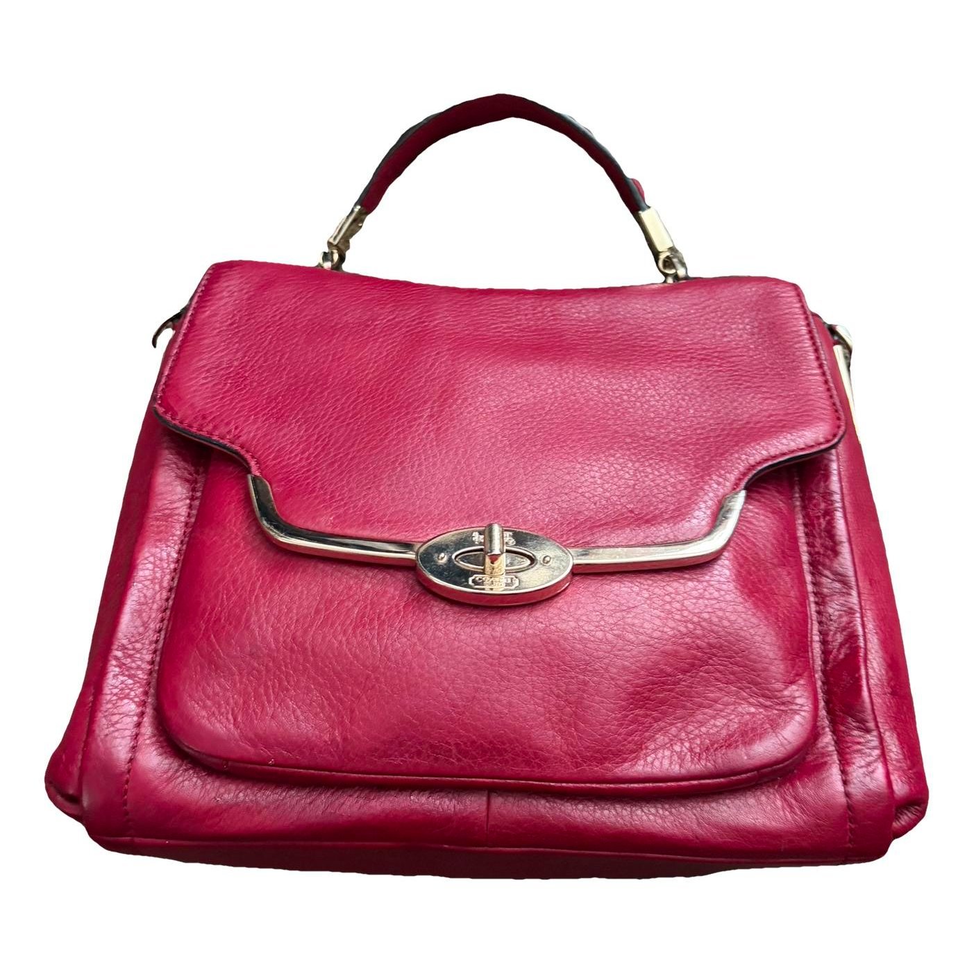 Leather handbag