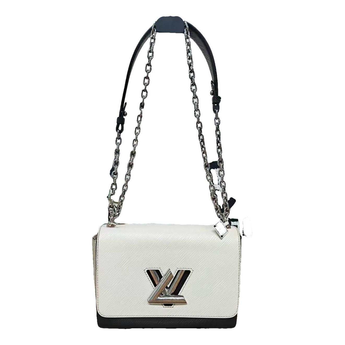 Twist leather crossbody bag