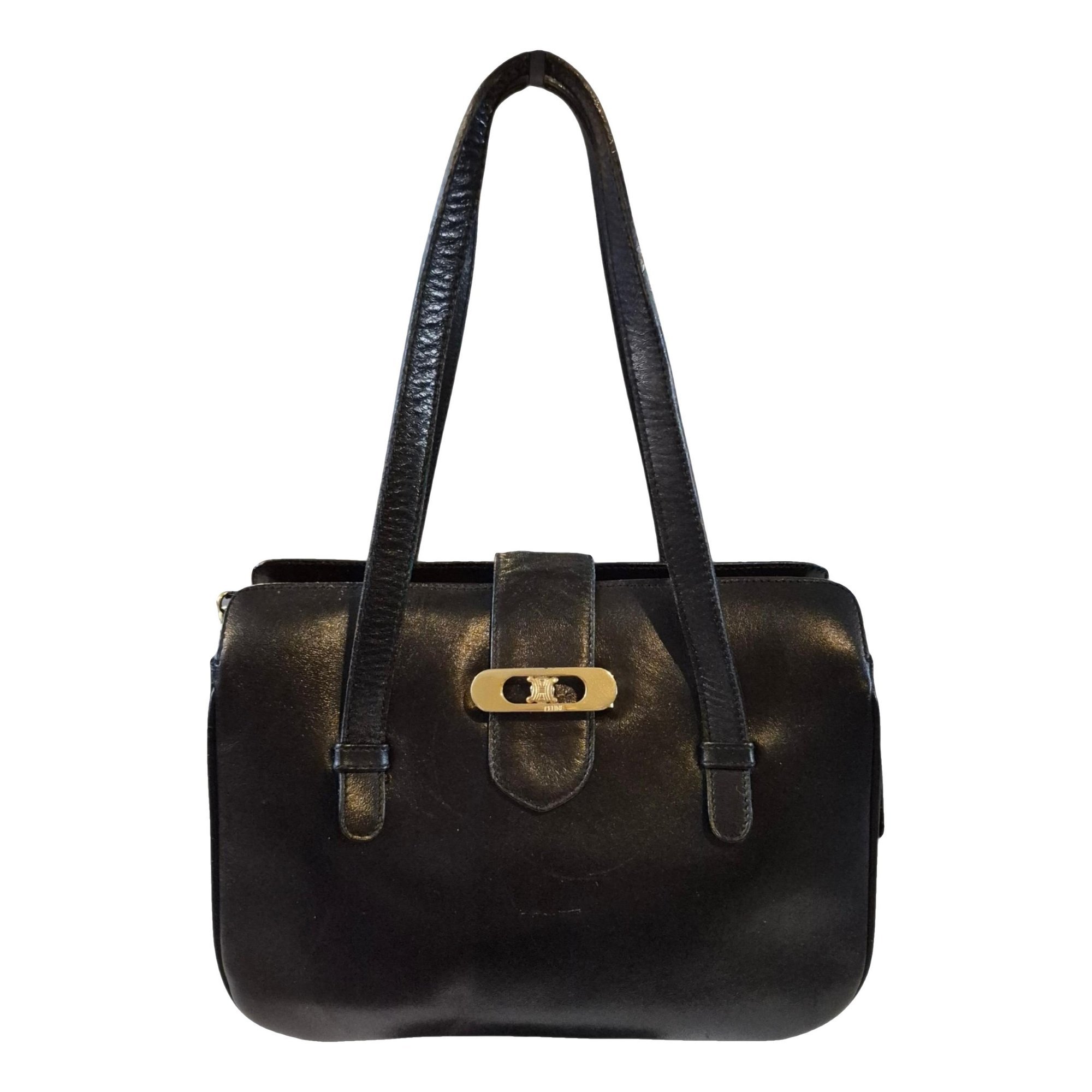 Triomphe leather handbag