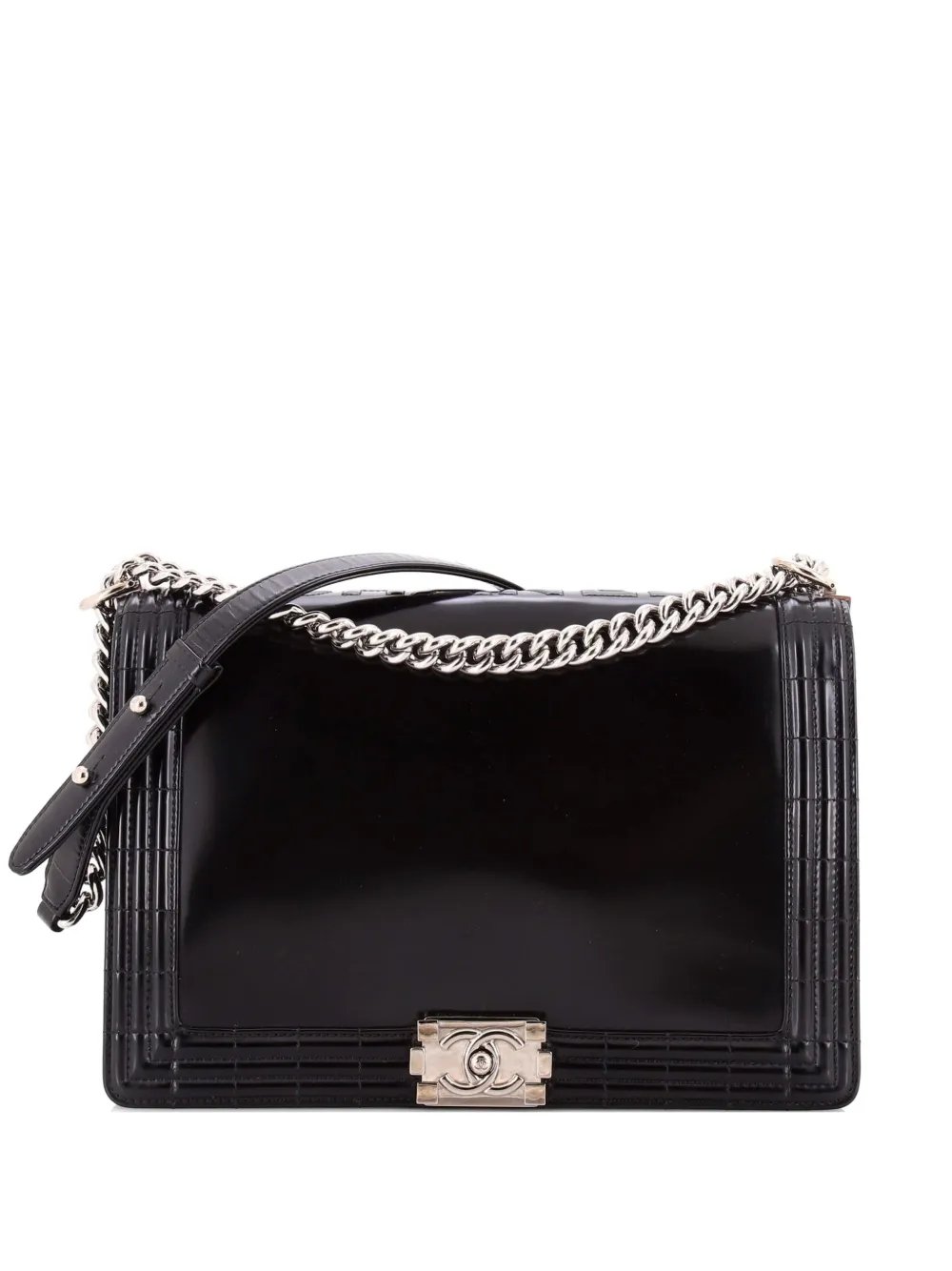 Reverso Boy Flap Bag Glazed Calfskin New Medium shoulder bag