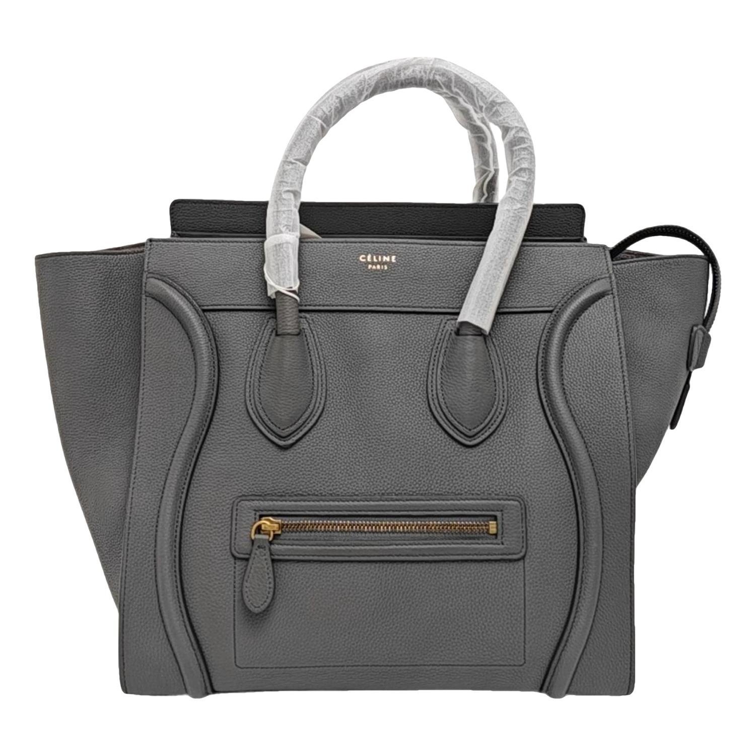 Luggage leather handbag