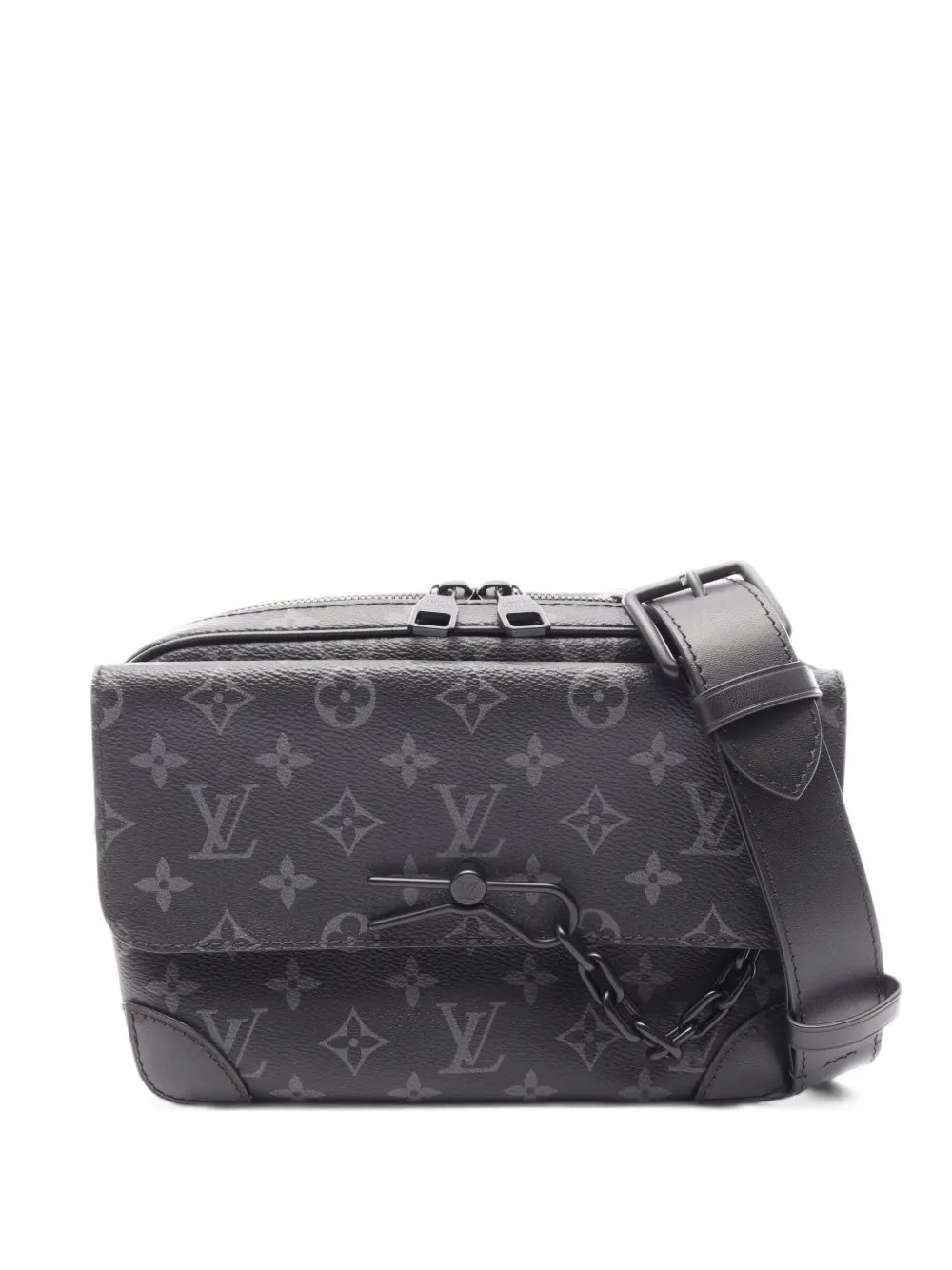2010s Monogram Eclipse Steamer messenger bag