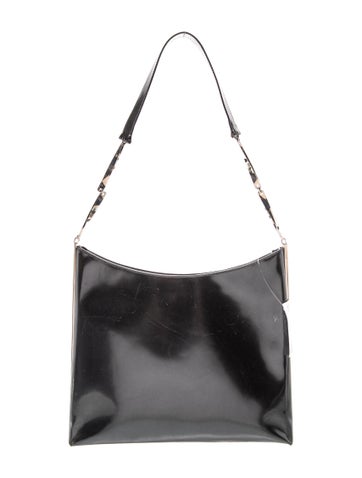 Patent Leather Shoulder Bag Medium