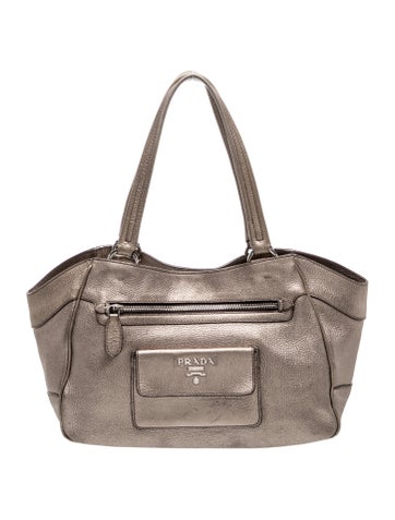 Prada Vitello Daino Leather Shoulder Bag