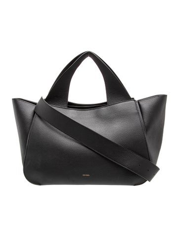 Leather Top Handle Bag