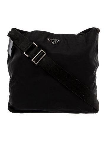 Tessuto Nylon Messenger Bag