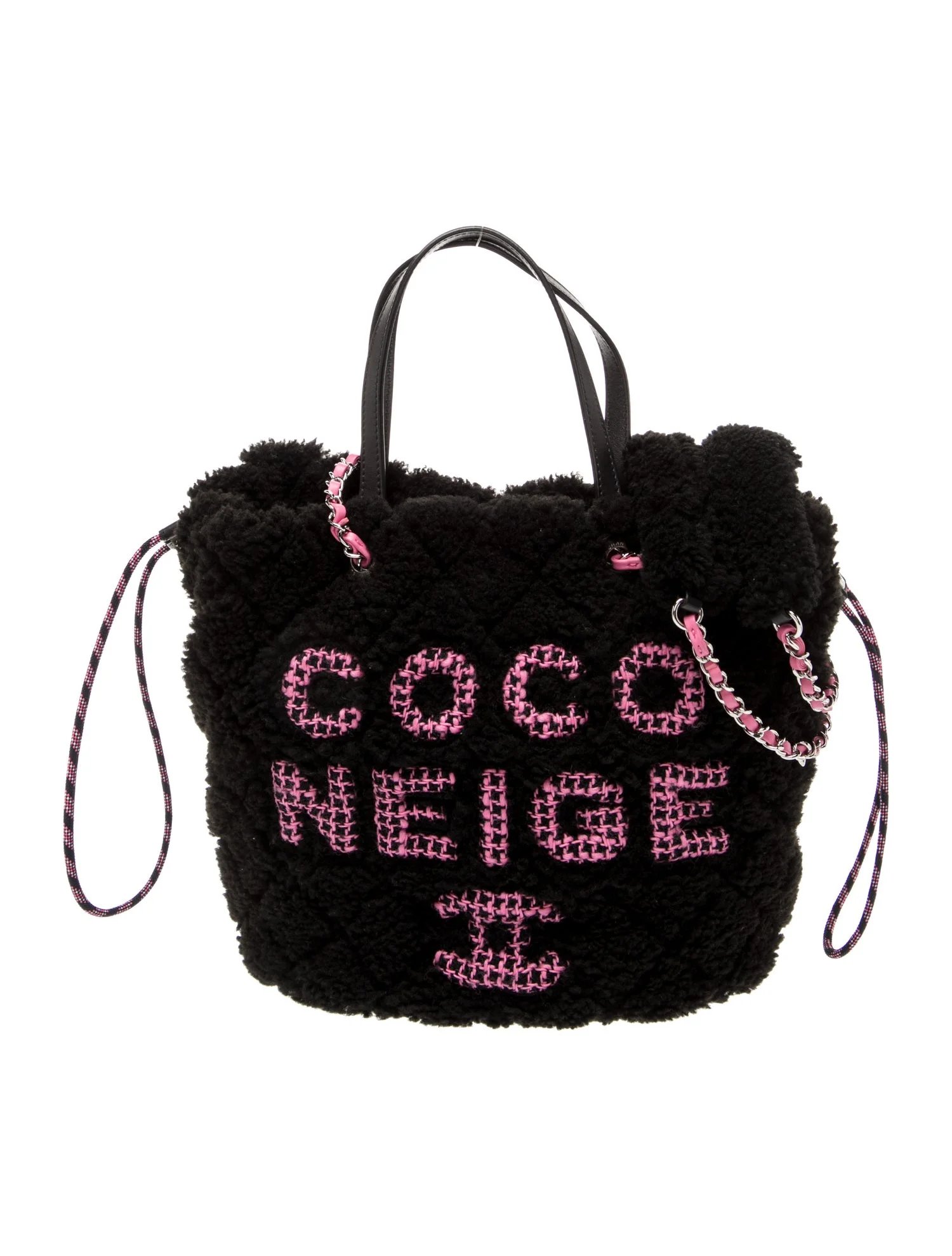 Coco Neige Shearling Tote