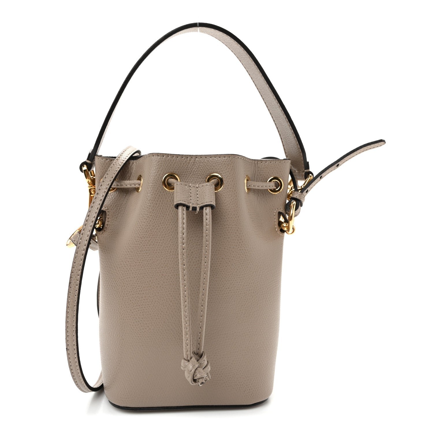 Fendi Vitello Cruise F is Fendi Mini Mon Tresor Bucket Bag Tortora