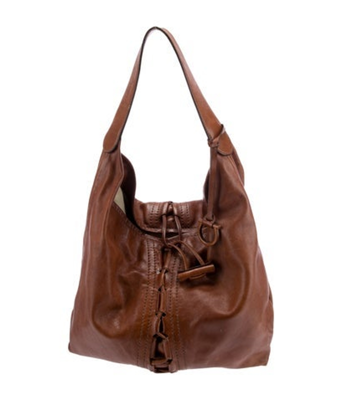 Salvatore Ferragamo Ferragamo Leather Hobo