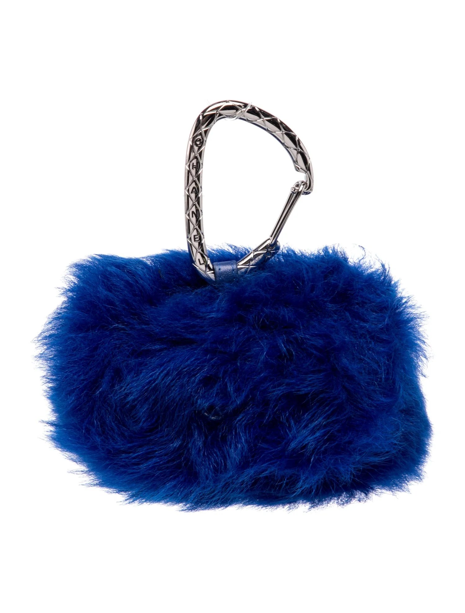 Shearling Jewel Hook Card Holder