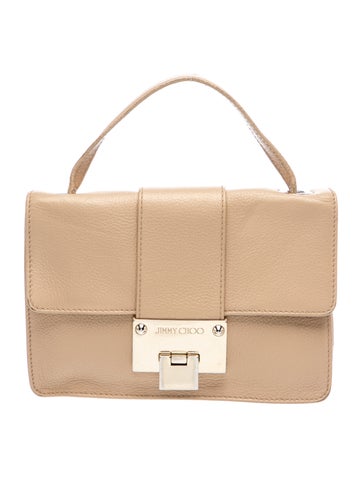 Jimmy Choo Leather Top Handle Bag