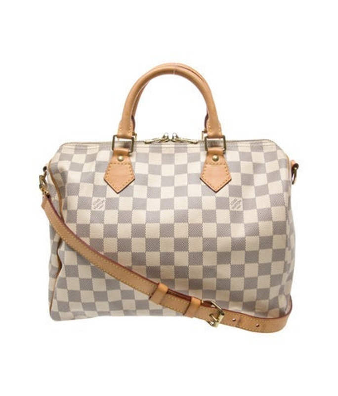 Louis Vuitton Vuitton Damier Azur Speedy Bandouliere 30