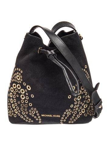 Suede Bucket Bag