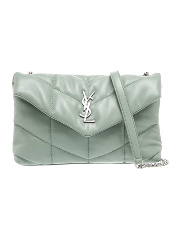 Leather Monogram Puffer Bag Toy