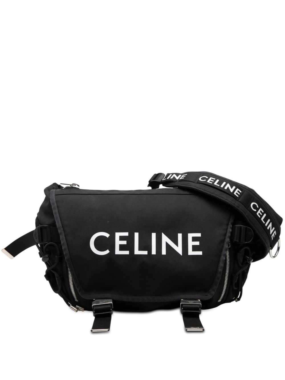 2022 Medium Nylon Logo Trekking Messenger Bag crossbody bag