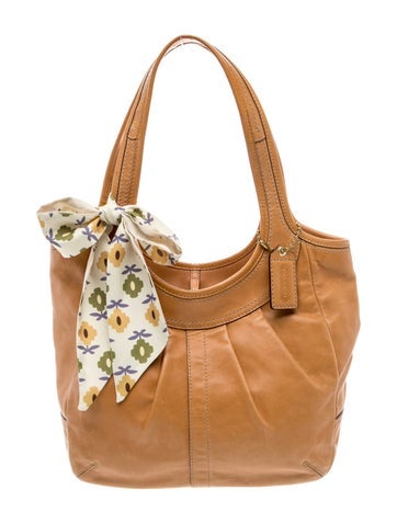 Leather Top Handle Bag