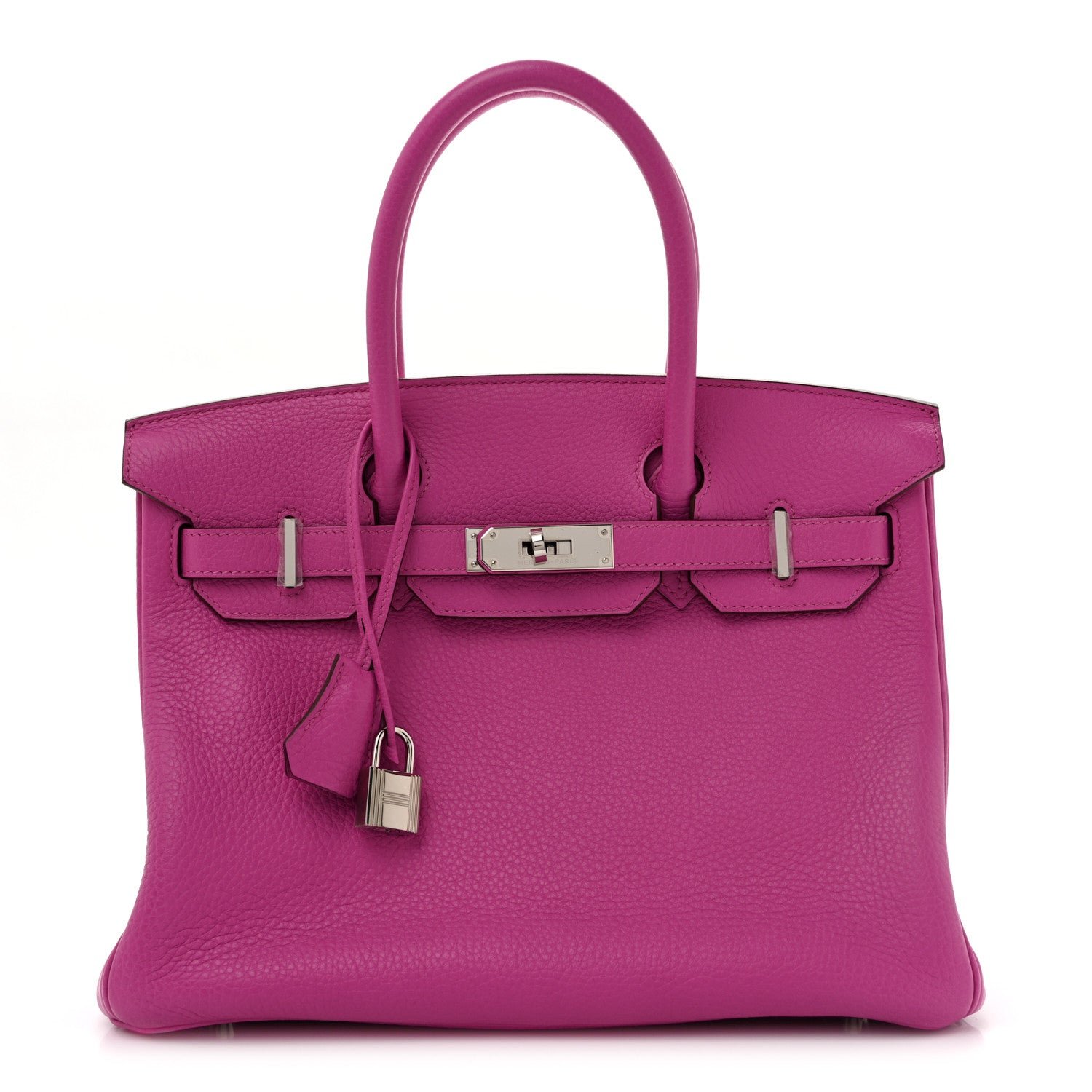 Hermes Taurillon Clemence Birkin 30 Magnolia