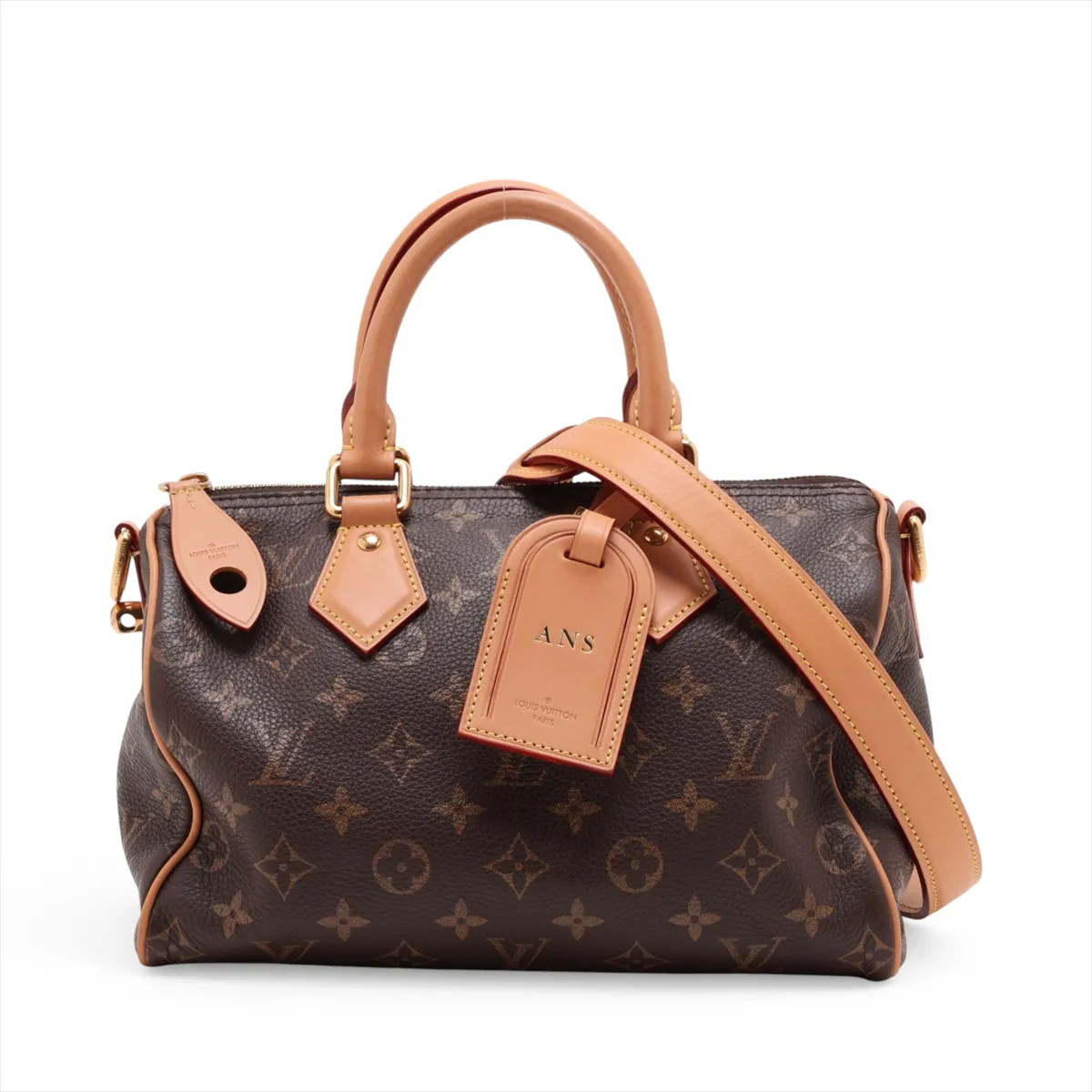 Louis Vuitton Monogram Speedy P9 Bandoulière 25 M24443 Brown There was an RFID r