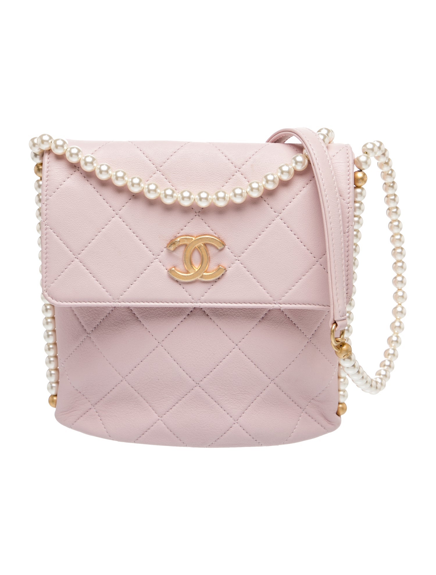 Small Pearl Chain Hobo