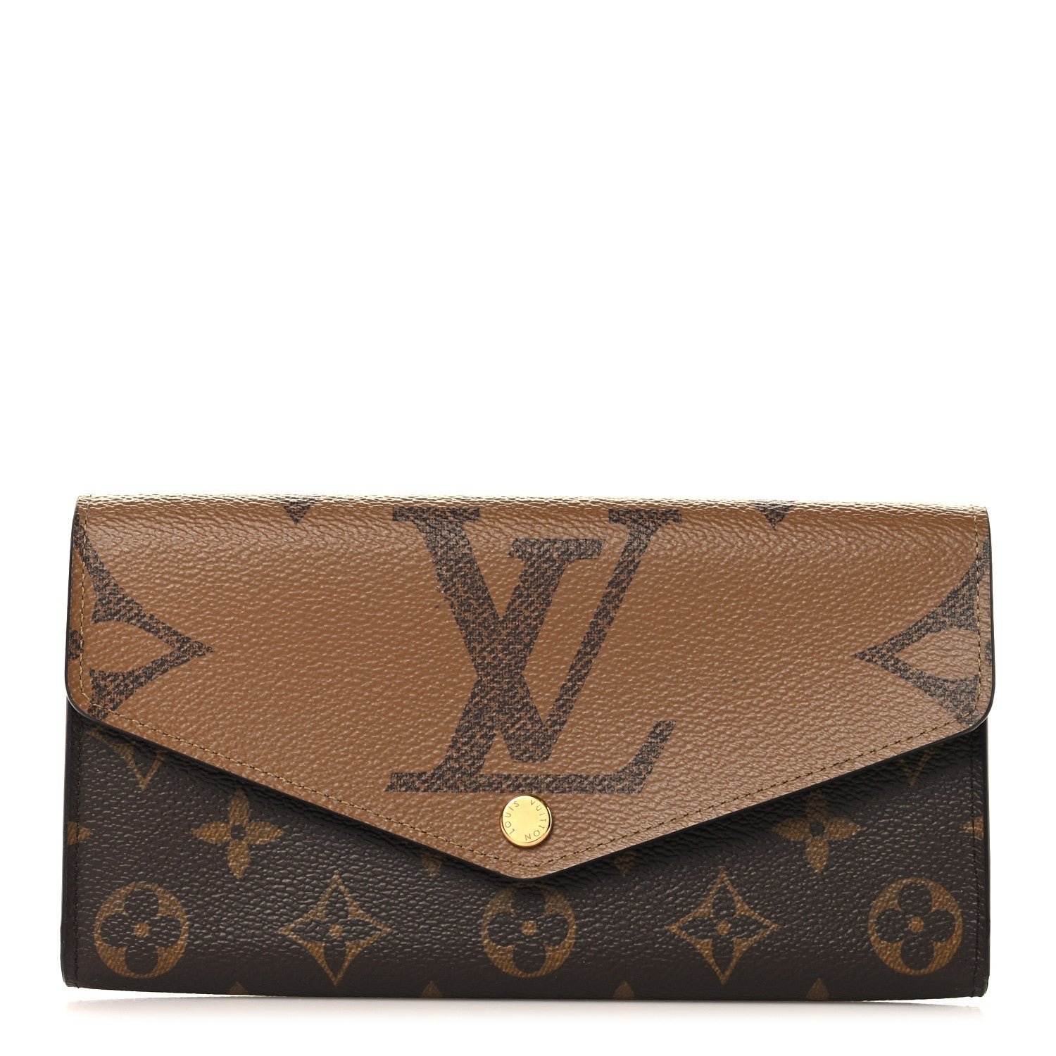 Louis Vuitton Reverse Monogram Giant Sarah Wallet