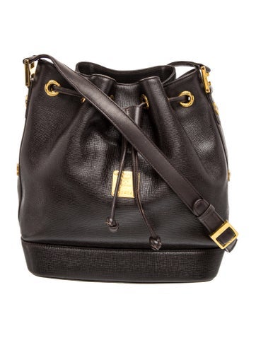 Leather Bucket Bag