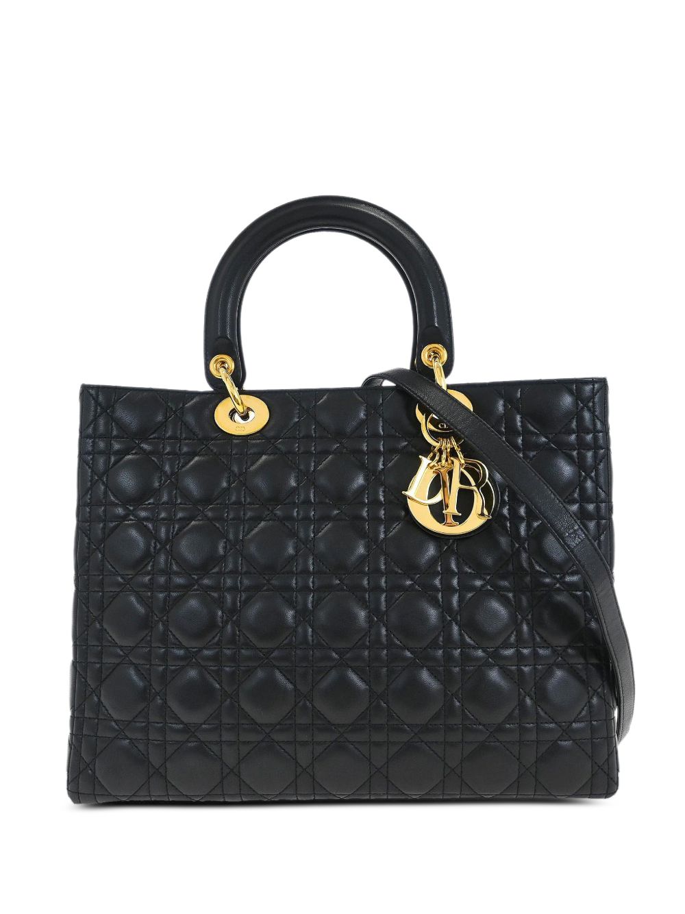 1999 large Lady Dior Cannage tote bag