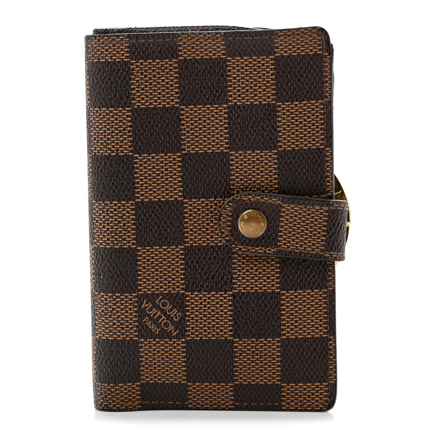 Louis Vuitton Damier Ebene French Purse Wallet