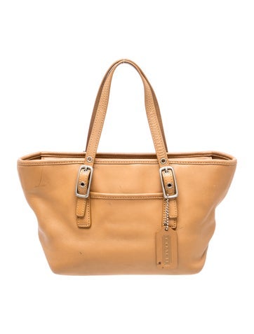 Leather Top Handle Bag