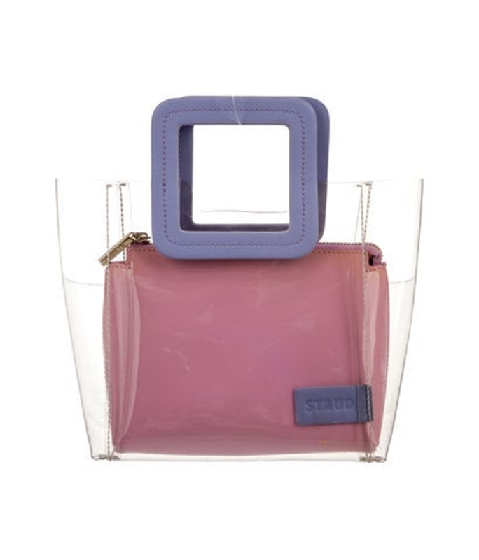 Staud Pvc Top Handle Bag