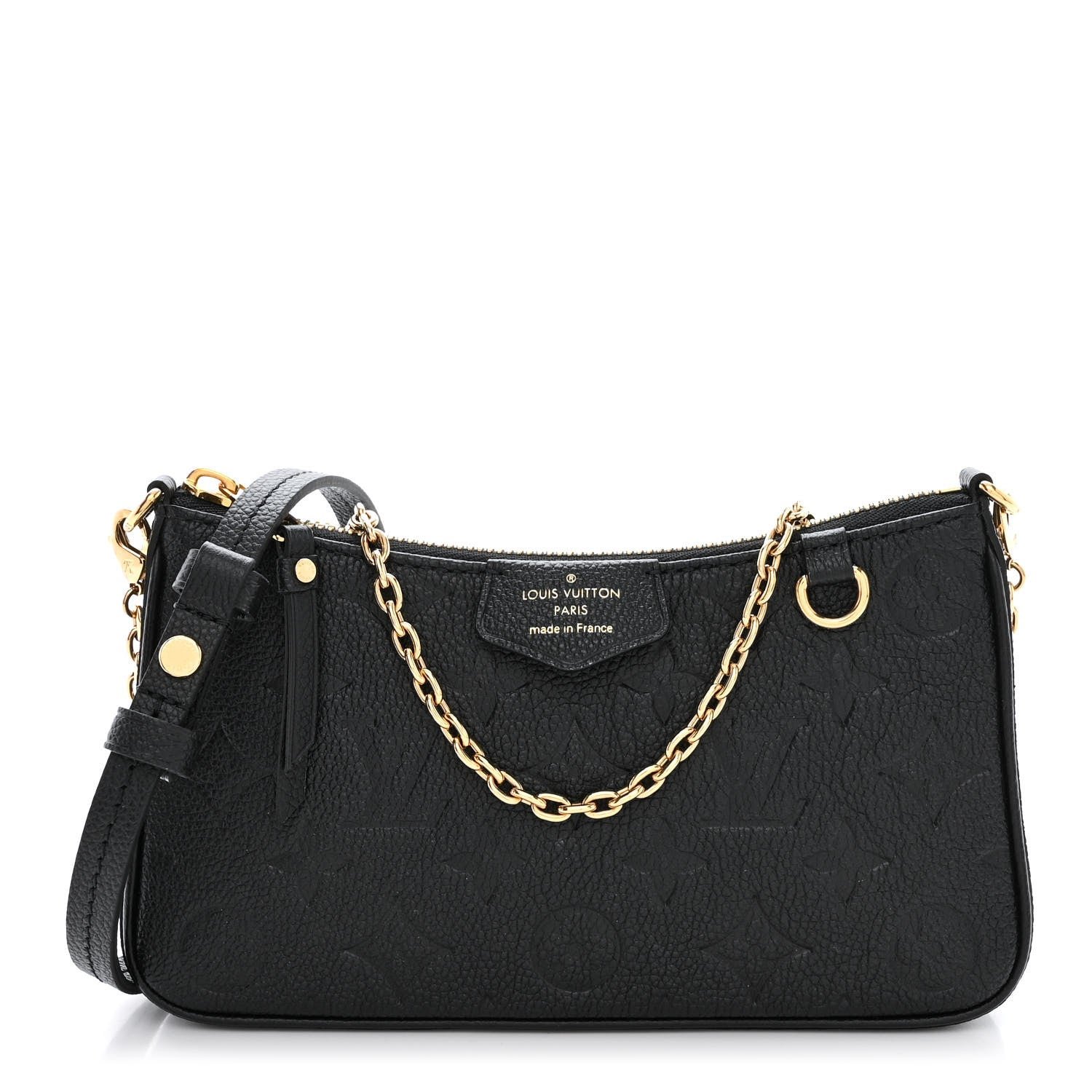Louis Vuitton Empreinte Easy Pouch On Strap Black