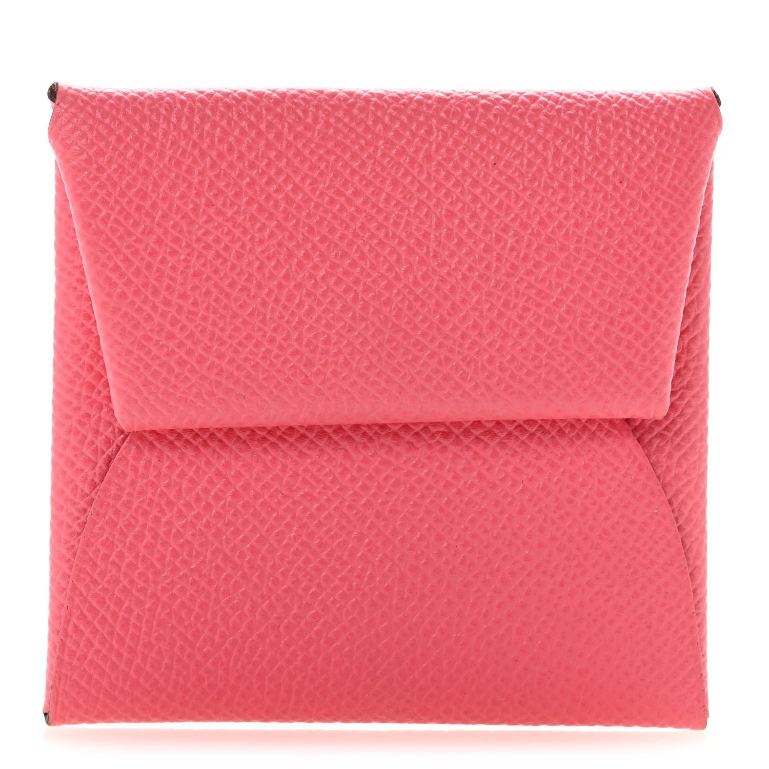 Hermes Hermes Epsom Bastia Coin Purse Rose Azalee