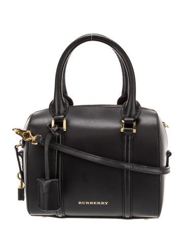 Leather Top Handle Bag