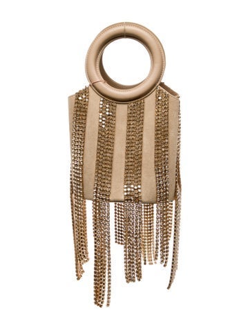 Cult Gaia Suede Top Handle Bag