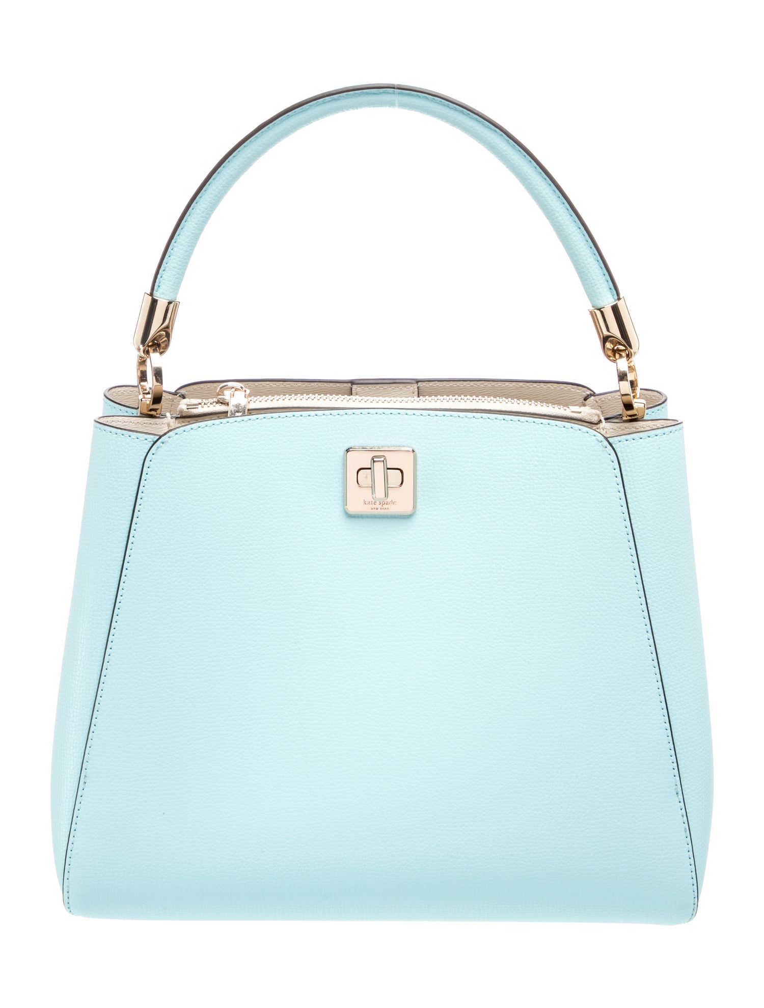 Leather Top Handle Bag