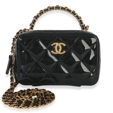 Patent Leather Vanity Mini