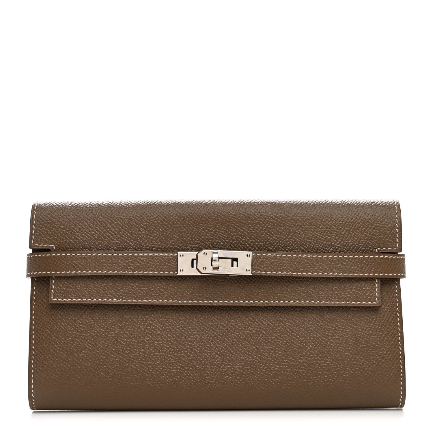 Hermes Epsom Kelly Longue Wallet Etoupe