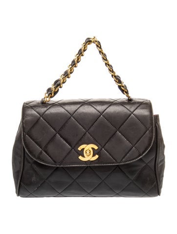 CC Quilted Flap Bag
