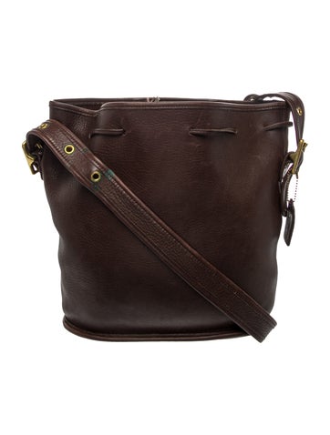 Leather Bucket Bag