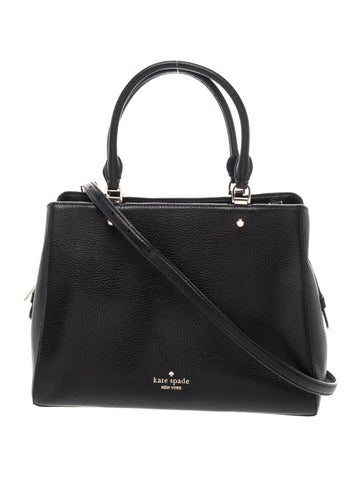 Leather Top Handle Bag