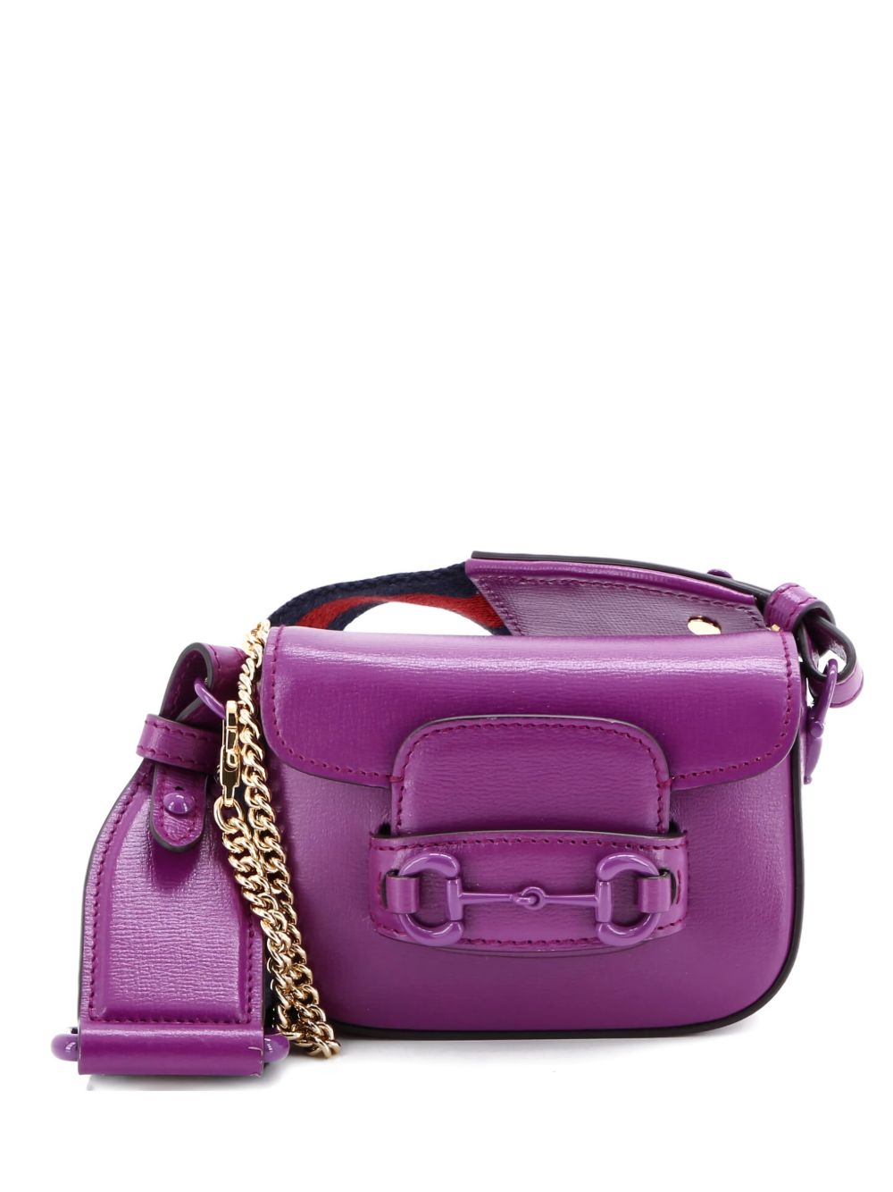 Horsebit 1955 Shoulder Bag Leather Super Mini crossbody bag