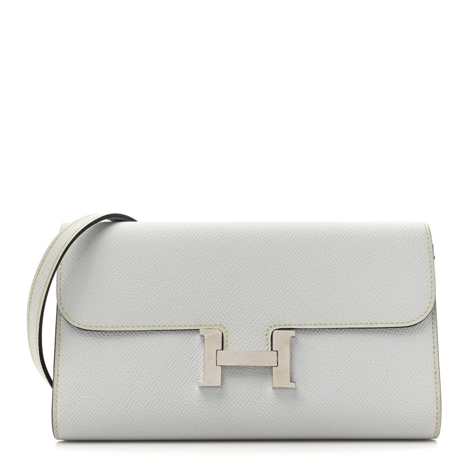 Hermes Epsom Constance Long To Go Wallet Bleu Glacier