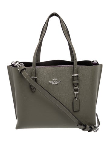 Leather Top Handle Bag