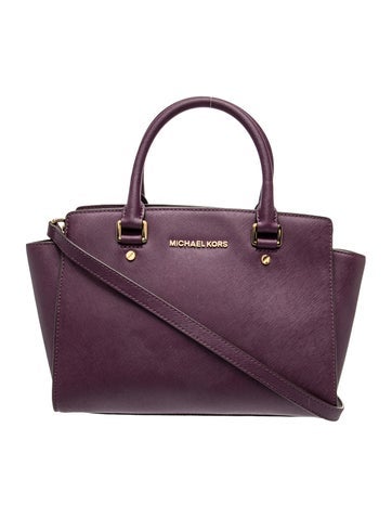 Michael Kors Leather Top Handle Bag