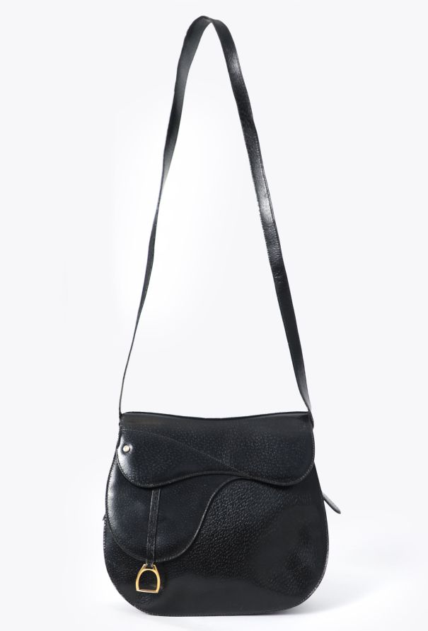 Gucci Vintage Saddle Crossbody Bag