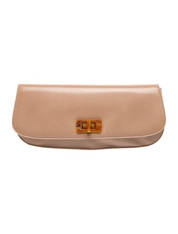 Nappa Leather Clutch